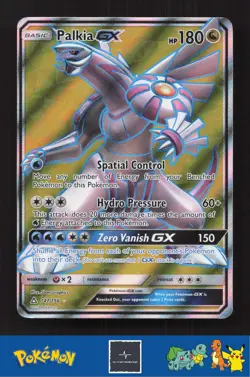 2018 Pokemon SM Ultra Prism 147/156 Palkia GX - Image 1