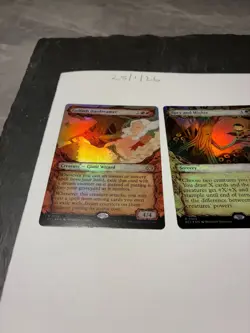 Magic the Gathering MTG Assorted x2 Rare Showcase FOIL Cards NM/M - Image 2