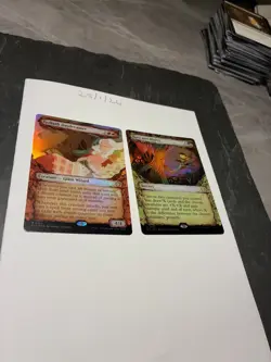 Magic the Gathering MTG Assorted x2 Rare Showcase FOIL Cards NM/M - Image 4