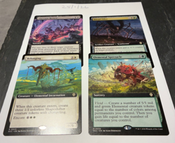 Magic the Gathering MTG Assorted x4 Rare Extended Cards NM/M Eclipsed Comm - Image 1