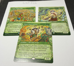 Magic the Gathering MTG Assorted Green x3 Rare Showcase Cards NM/M Bloomburrow - Image 1