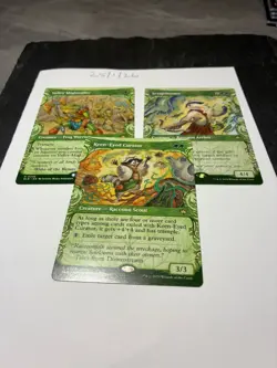 Magic the Gathering MTG Assorted Green x3 Rare Showcase Cards NM/M Bloomburrow - Image 2