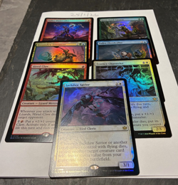 Magic the Gathering MTG Assorted x7 Rare FOIL Cards NM/M Bloomburrow - Image 1