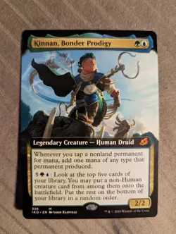 1x Kinnan Bonder Prodigy Extended NM - IKO Magic MTG X1 - Image 1