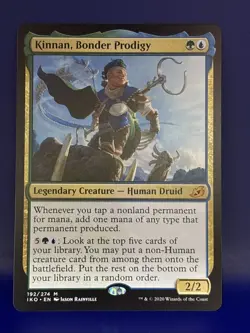 MTG: Kinnan, Bonder Prodigy Ikoria: Lair of Behemoths Regular - NM - - Image 1