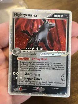Mightyena ex Holon Phantoms 101/110 Holo Ultra Rare 2006 pokemon - Image 2