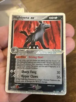 Mightyena ex Holon Phantoms 101/110 Holo Ultra Rare 2006 pokemon - Image 3