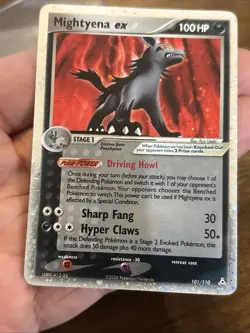 Mightyena ex Holon Phantoms 101/110 Holo Ultra Rare 2006 pokemon - Image 5