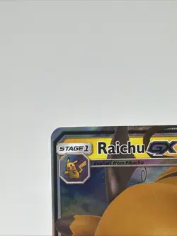 Raichu GX SM213 Pokemon TCG Hidden Fates Black Star Promo - Image 3