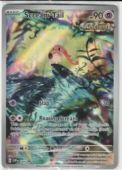 Pokemon Card Scream Tail 065 SVP Black Star Promos Holo Ultra Rare NM - Image 1