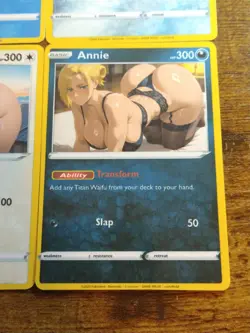 Beautiful Waifu 6 Card Lot - Anime Goddess Cards Aqua Asuna Mikasa Tsunade - Image 4