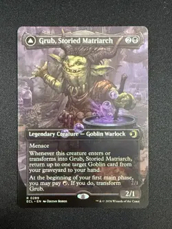 Grub, Storied Matriarch (BORDERLESS) - Lorwyn Eclipsed (MTG) NM - Image 1