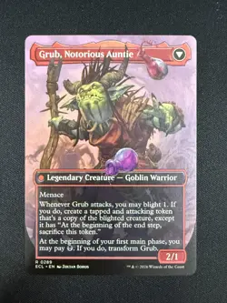 Grub, Storied Matriarch (BORDERLESS) - Lorwyn Eclipsed (MTG) NM - Image 2