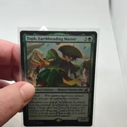 MTG Avatar: The Last Airbender: Eternal-Legal Toph, Earthbending Master 145 NM - Image 3