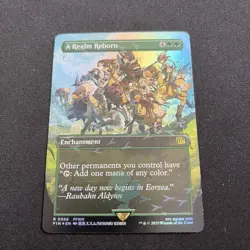 A Realm Reborn (Borderless) (Chocobo Track Foil) Final Fantasy Foil - Image 1