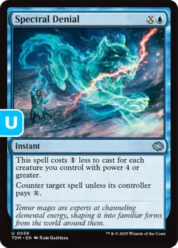 MTG Spectral Denial Dragonstorm Uncommon Instant NM - Image 1