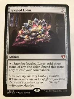 Jeweled Lotus Commander Masters CMM MTG Pack Fresh Mint Near Mint Free Shipping - Image 1