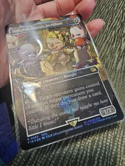 Stiltzkin, Moogle Merchant (Borderless) (Chocobo Track Foil) Final Fantasy Foil - Image 2