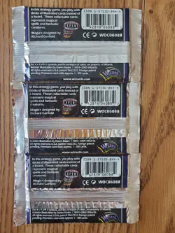 MAGIC THE GATHERING Lot of Three (3) NEMESIS Factory Sealed Booster Packs - Image 2