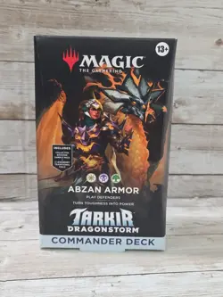 Magic: The Gathering Tarkir: Dragonstorm Commander Deck - Abzan Armor - Image 1