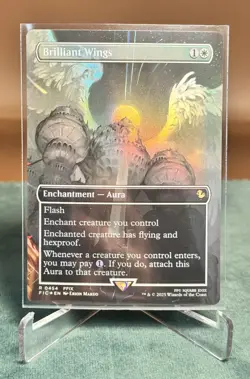 MTG Final Fantasy Brilliant Wings Borderless Foil R 0454 NM - Image 1