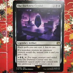 The Darkness Crystal Final Fantasy Regular Legendary Artifact Rare Black 0096 - Image 1