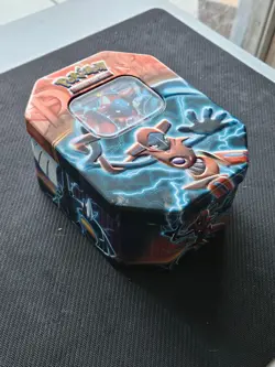 Pokemon 2013 DEOXYS EX Fall Tin, Black & White "OPENED" - Image 2
