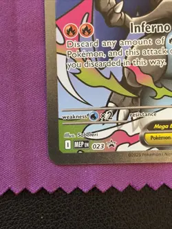 Mega Charizard X EX #23 Pokemon Promo (English) Ultra Rare Near Mint Condition - Image 5