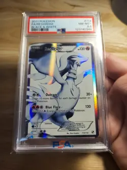 2011 Pokemon Black & White Reshiram 113/114 PSA 8.5 Rare - Image 4