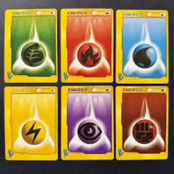 Pokemon TCG Japanese VS Series Complete Energy Set of 6 (NM) - Image 1