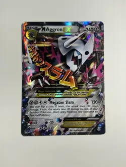 2015 Pokemon TCG M Aggron EX 94/160 XY - Primal Clash Holo - Image 1