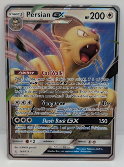 Persian GX 149/214 Sm-Unbroken Bonds Holo LP Pokemon - Image 1