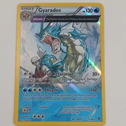 The Pokemon Company Gyarados 21/98 Holo Rare XY Ancient Origins English HP 130 - Image 1