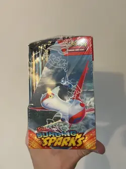 Pokemon Surging Sparks Booster Box Sealed Smal Dents In Corner See Photos - Image 4