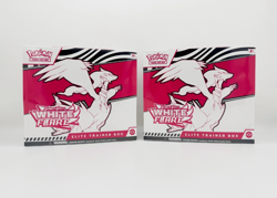 LOT OF 2 Pokemon TCG Scarlet Violet White Flare Elite Trainer Box ETB NEW SEALED - Image 1