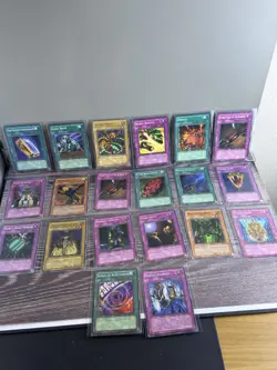 Vintage Yu-Gi-Oh Card Lot of 20 • Trap/Spell/Monster Mix • 1996-2004 Classics - Image 1