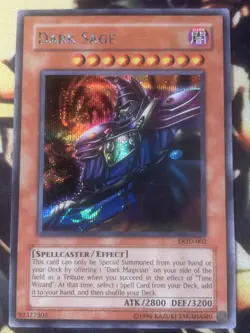 Yugioh: Dark Sage - DOD-002 - Secret Rare - Unlimited - MP - Image 1