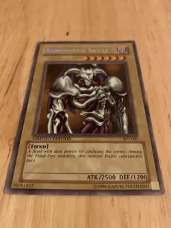 Summoned Skull BPT-002 Limited Edition Secret Rare Yu-Gi-Oh Classic LP - Image 2