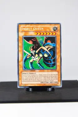 YU-GI-OH INSECT QUEEN CT1-EN005 SECRET RARE LIMITED EDITION MP - Image 1