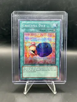 Yu-Gi-Oh! TCG Graceful Dice EDS-002 Prismatic Secret Rare - Image 1