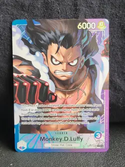 Monkey.D.Luffy (040) (Alternate Art) - A Fist of Divine Speed (OP11) - Image 2