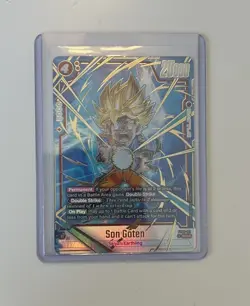 Son Goten FB08-121 SCR Alternate Art Saiyan's Pride Dragon Ball English Card - Image 1