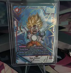 Son Goten FB08-121 SCR Alternate Art Saiyan's Pride Dragon Ball English Card - Image 1