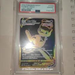 PSA 10 Mew Vmax TG30/TG30 Pokemon Lost Origin Holo Full Art Graded Card - Image 2