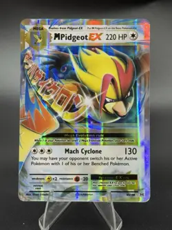 M Pidgeot EX - 65/108 - XY Evolutions - Mega Ultra Rare - Pokemon TCG Card LP - Image 1