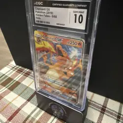 2019 Pokemon Sun & Moon #9 Charizard GX Hidden Fates Cgc 10 Gem MINT - Image 5