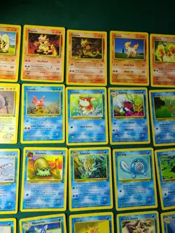 Pokemon Vintage Lot of 168 Cards. NO DOUBLES! Includes Base Sets 1&2. 1999-2002 - Image 4