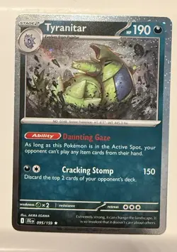Tyranitar - (Cosmos Foil) 095/159 Miscellaneous Cards & Products Holo NM - Image 1