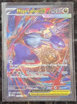 Pokemon TCG Mega Latias EX Sir 181/132 Mega Evolution Card -NM - Image 1