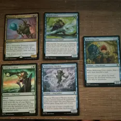 Magic: The Gathering BLB Frog Theme 5 Cards - Image 1